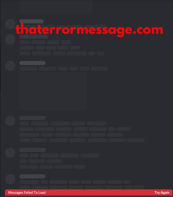 Messages Failed To Load Discord