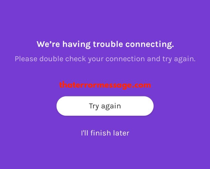 Trouble Connecting Anchor