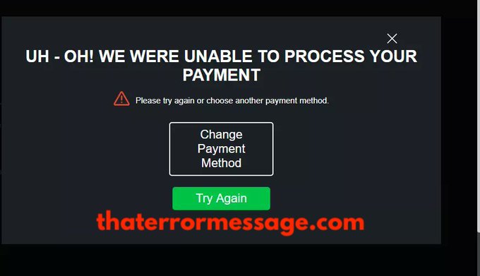 Unable To Process Your Payment Ubisoft