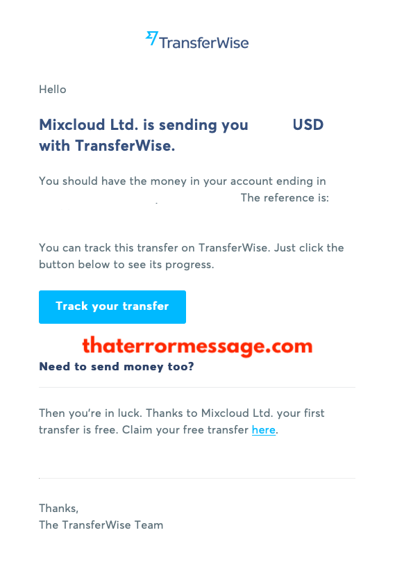 Mixcloud Select Payment Email