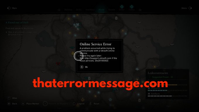 Assassins Creed Online Service Error