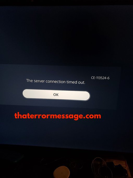 Server Connection Timed Out Ce 113524 6