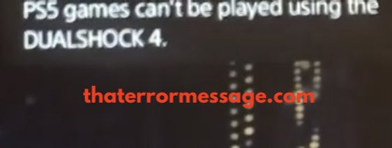 Ps5 Games Cant Be Played Using The Dualshock 4