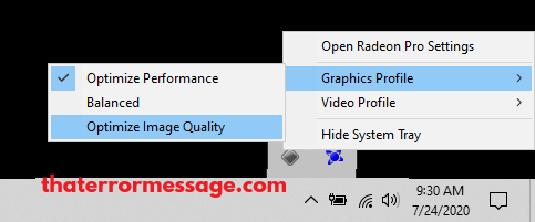 Macbook Pro 16 5600m Boot Camp Optimized Performance Settings Graphics Profile