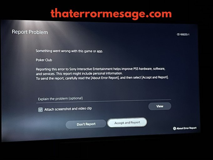 Something Went Wrong Ce 108255 1 Playstation