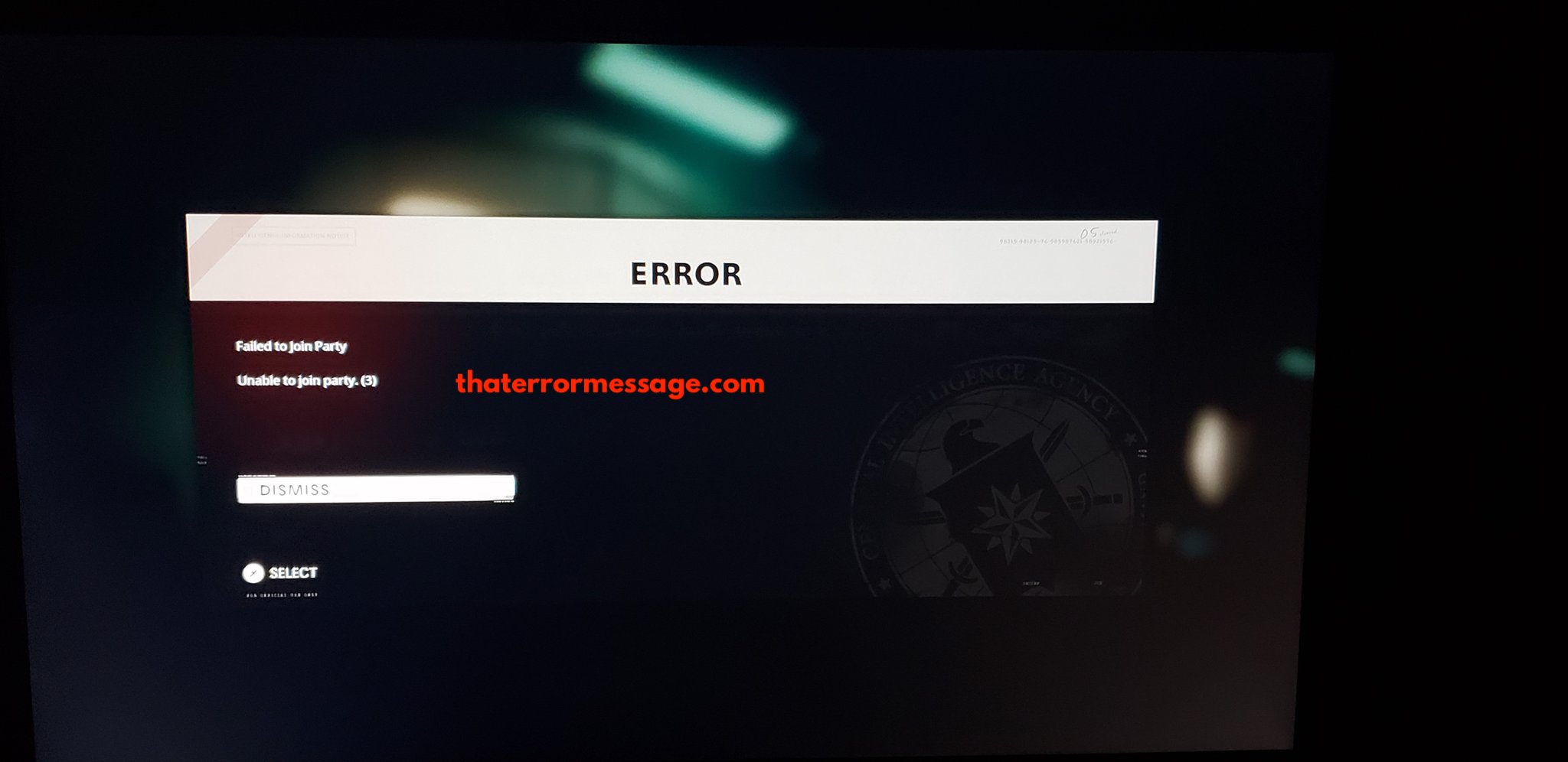 Failed To Join Party 3 Call Of Duty Playstation