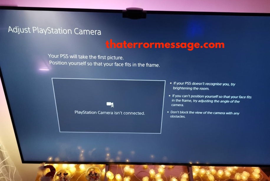 Playstation Camera Isnt Connected Ps5