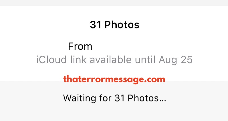 Icloud Waiting For Photos