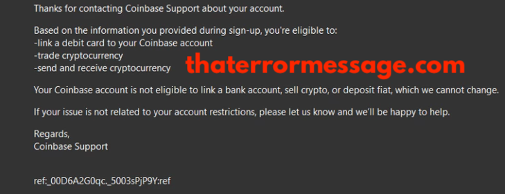 Your Coinbase Account Is Not Eligible To Link A Bank Account