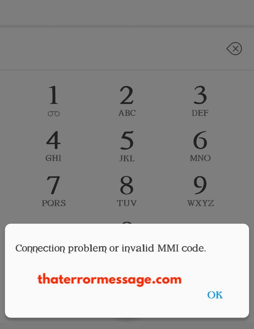 Connection Problem Or Invalid Mmi Code Stanbic Ibtc