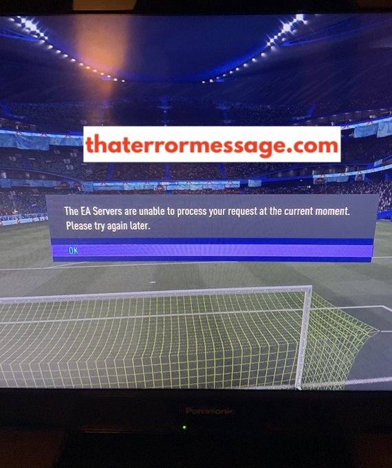 Ea Servers Are Unable To Process Your Request At The Current Moment