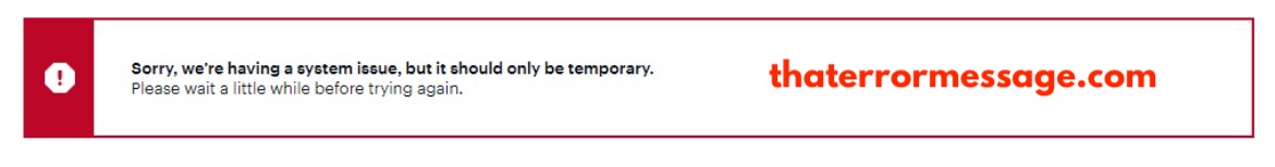System Issue Best Buy
