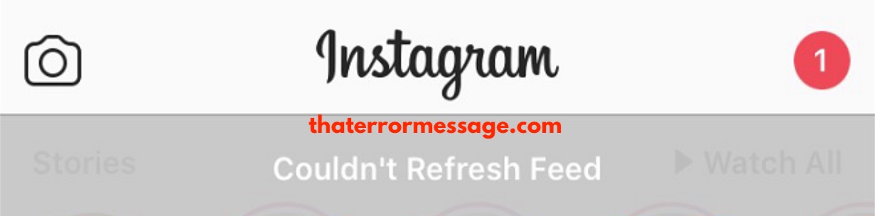 Couldnt Refresh Feed Instagram