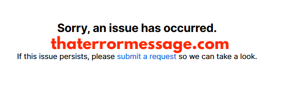 Sorry An Issue Occurred Coinmarketcap