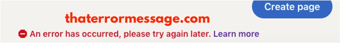 Error Has Occurred Linked In