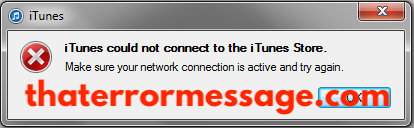 Itunes Could Not Connect To The Itunes Store