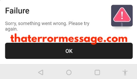 Sorry Something Went Wrong Olamoney