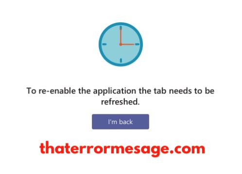 Re Enable The Application Tab Microsoft Teams