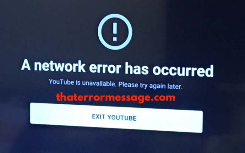 Network Error Youtube Is Unavailable Android Tv