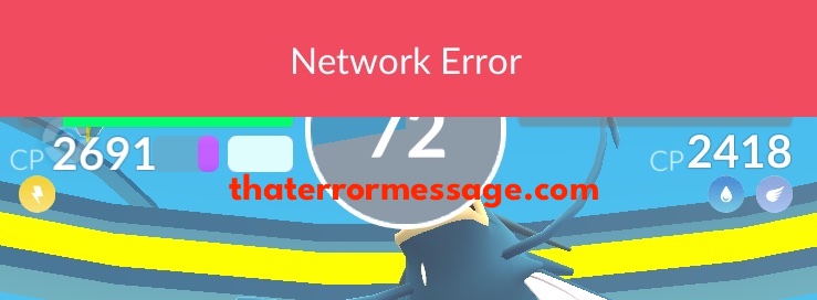 Network Error Pokemon Go