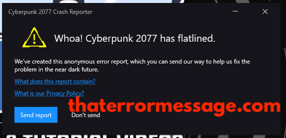 Cyberpunk 2077 Has Flatlined