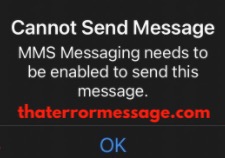 Mms Messaging Needs To Be Enabled To Send This Message Iphone Ios