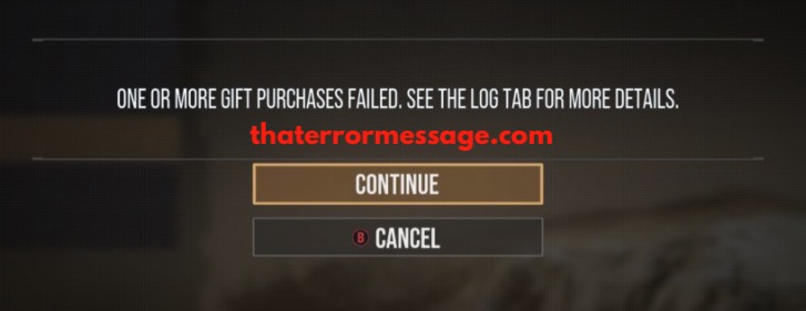 One Or More Gift Purchases Failed World Of Tanks