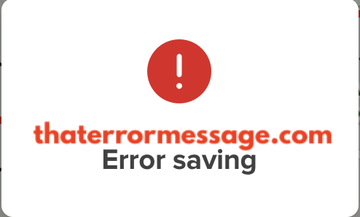 Error Saving All Trails