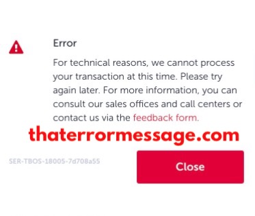 For Technical Reasons We Cannot Process Your Transaction At This Time Turkish Airlines