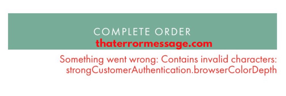 Something Went Wrong Oliver Bonas