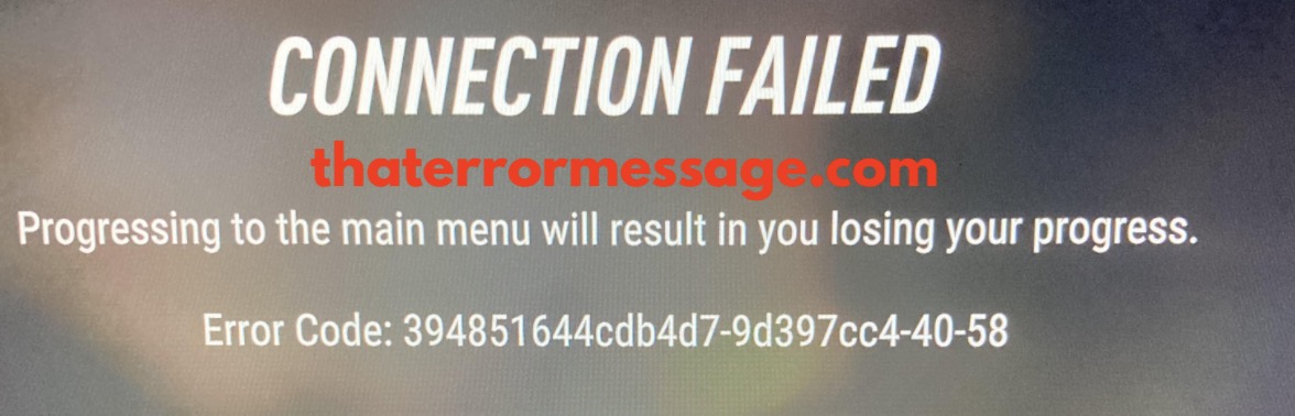 Connection Failed Dirt Rally
