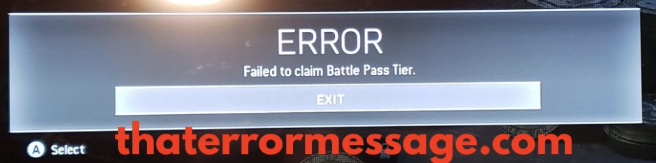 Error Failed To Claim Battle Pass Tier Call Of Duty