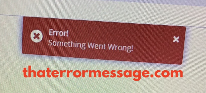 Error Something Went Wrong California Sbdc