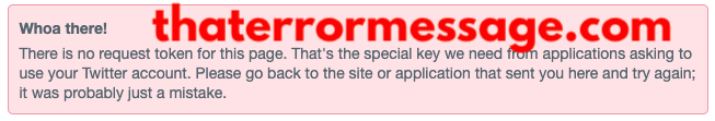 There Is No Token Tweetbox