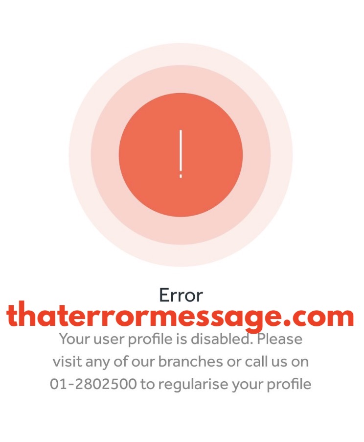 Your User Profile Is Disabled Access More