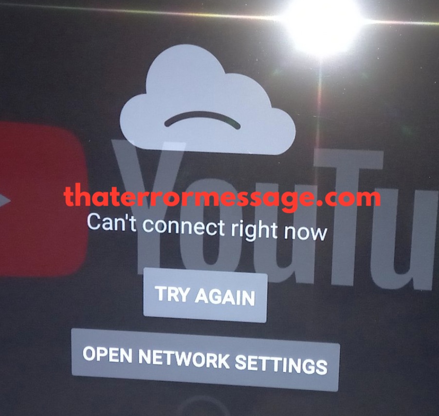 Cant Connect Right Now Youtube