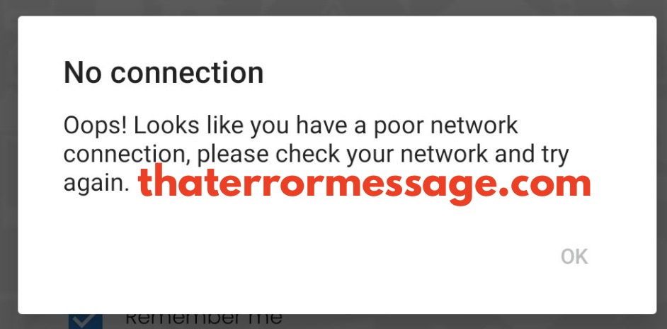 Looks Like You Have Poor Network Connection Rain South Africa
