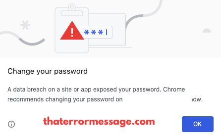 Google Chrome Data Breach On A Site Or App Exposed Your Password