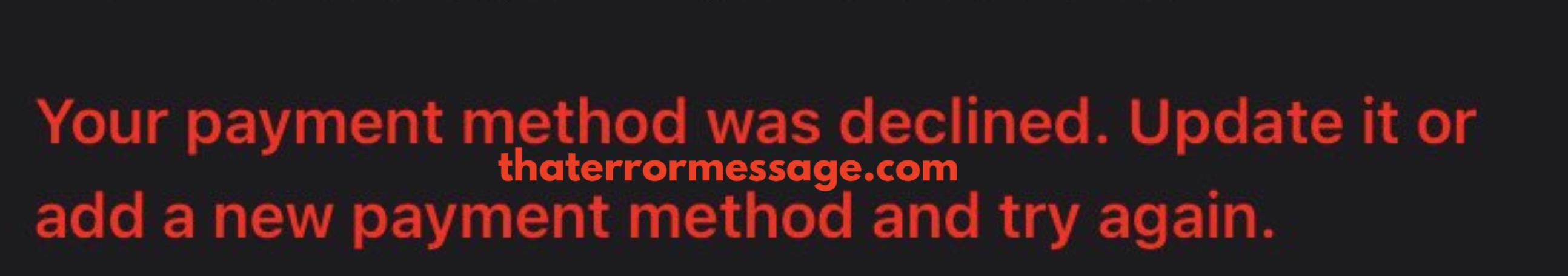 Your Payment Method Was Declined Kotak Mahindra Bank