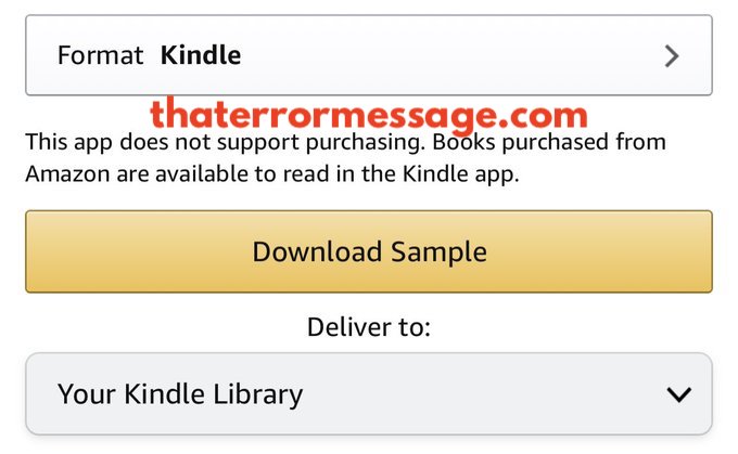 This App Does Not Support Purchasing Amazon