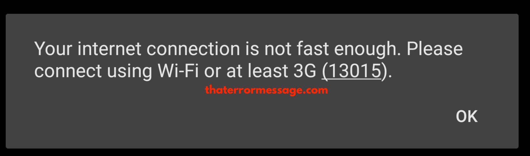 Your Internet Connection Is Not Fast Enough Netflix