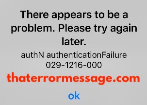 Authn Authenticationfailure 029 1216 000 Abc App