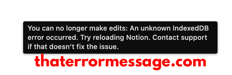 You Can No Longer Make Edits Notion Hq