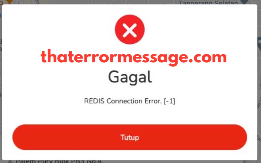 Gagal Redis Connection Error 1 Indi Home