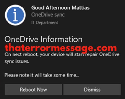 Microsoft Onedrive Error 0x90071129