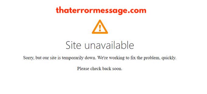Our Site Is Temporarily Down Godaddy