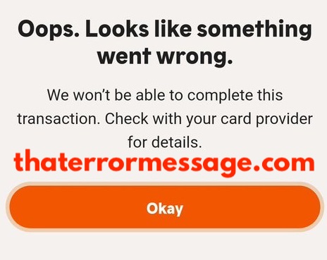 Something Went Wrong Popeyes Chicken