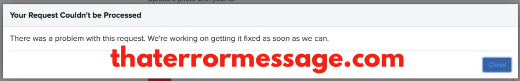 Your Request Couldnt Be Processed Instagram