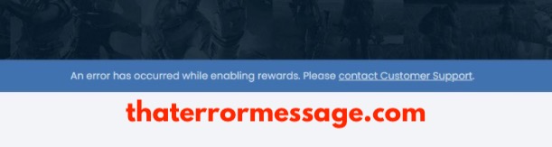 An Error Has Occurred While Enabling Rewards Ubisoft