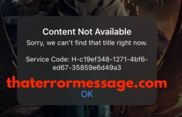 Content Not Available Right Now Hbo